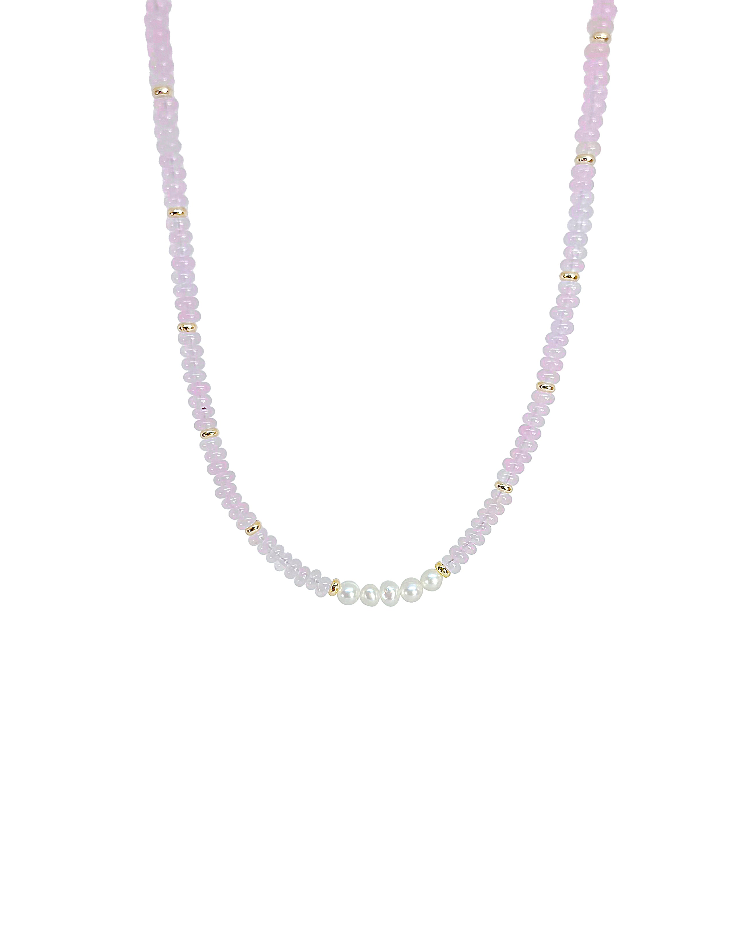 Stone Pearl Necklace