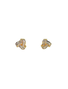 Crystal Knot Studs