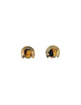 Tiger Eye Vintage Studs