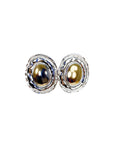 XL Oval Mixed Metal Studs
