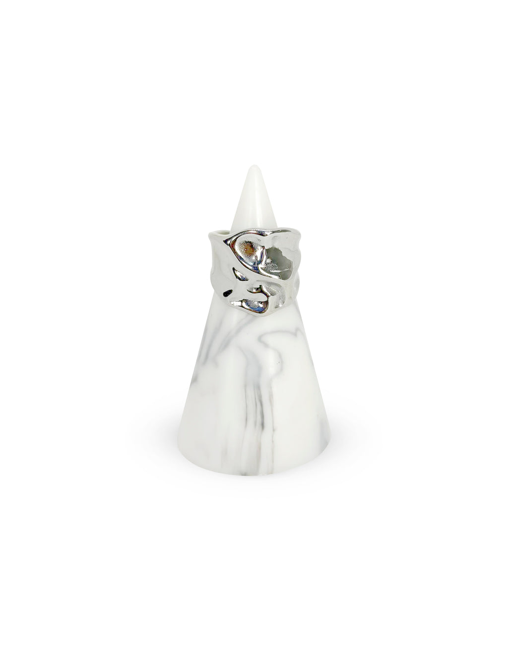 Silver Chunky Ring