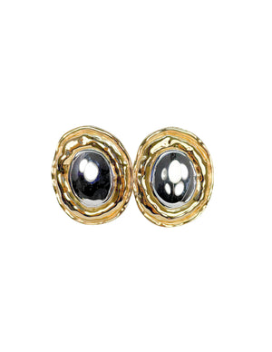 XL Oval Mixed Metal Studs