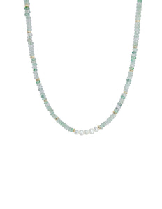 Stone Pearl Necklace