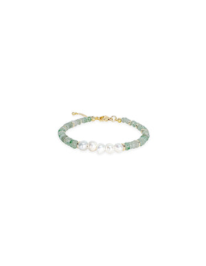Stone Pearl Bracelet