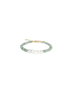 Stone Pearl Bracelet