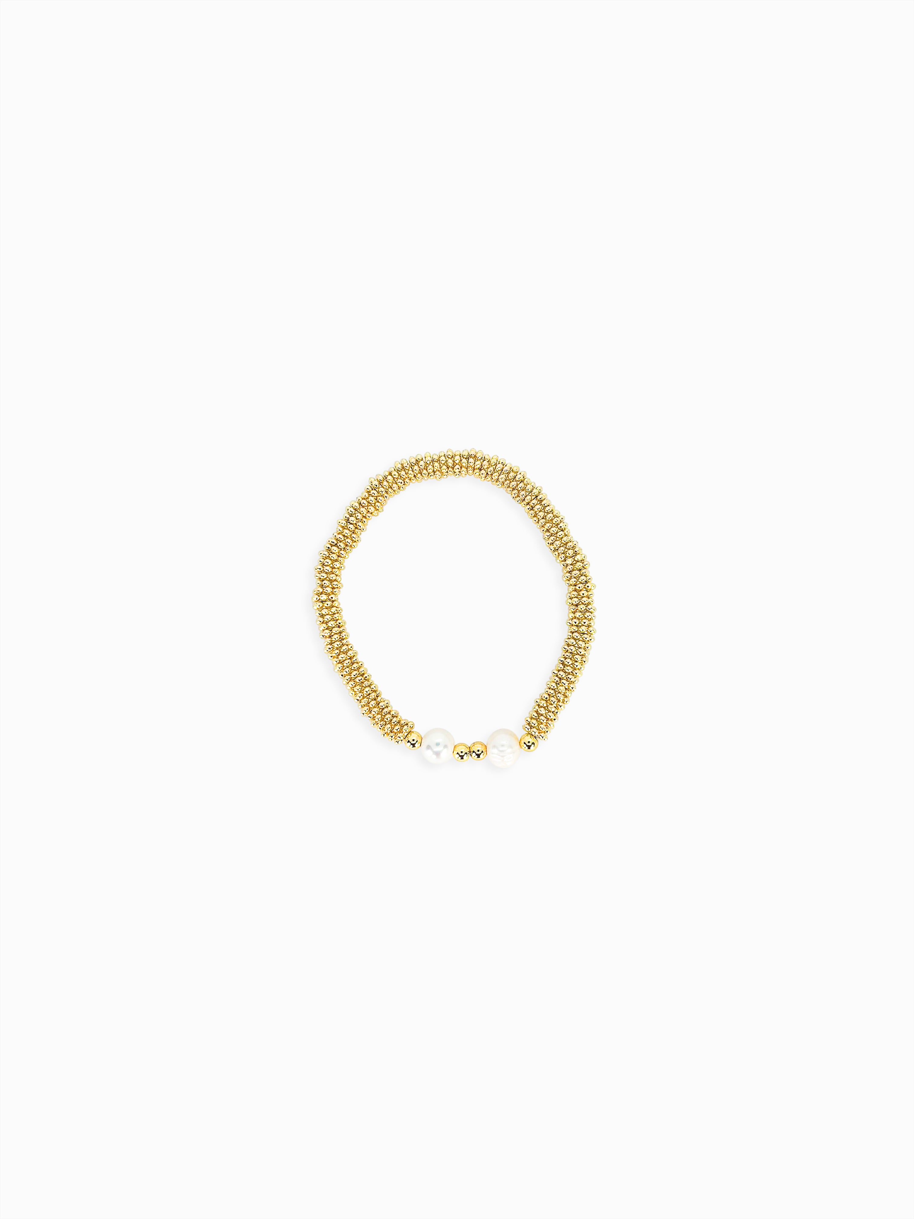 Golden Pearl Bracelet