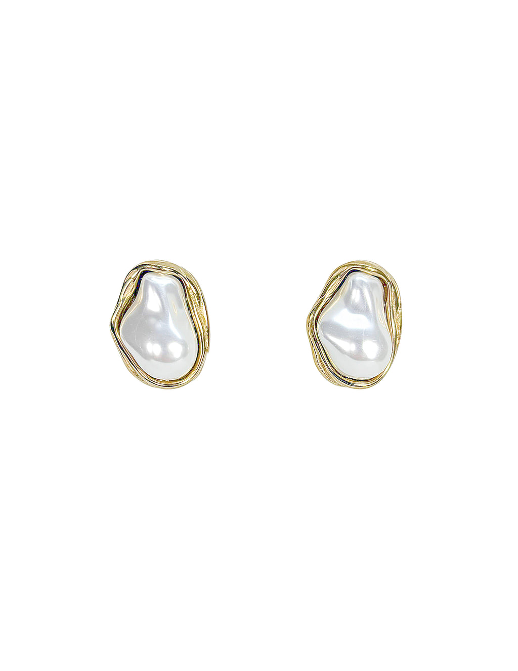 Big Pearl Earrings