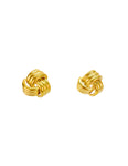 Golden Knot Studs