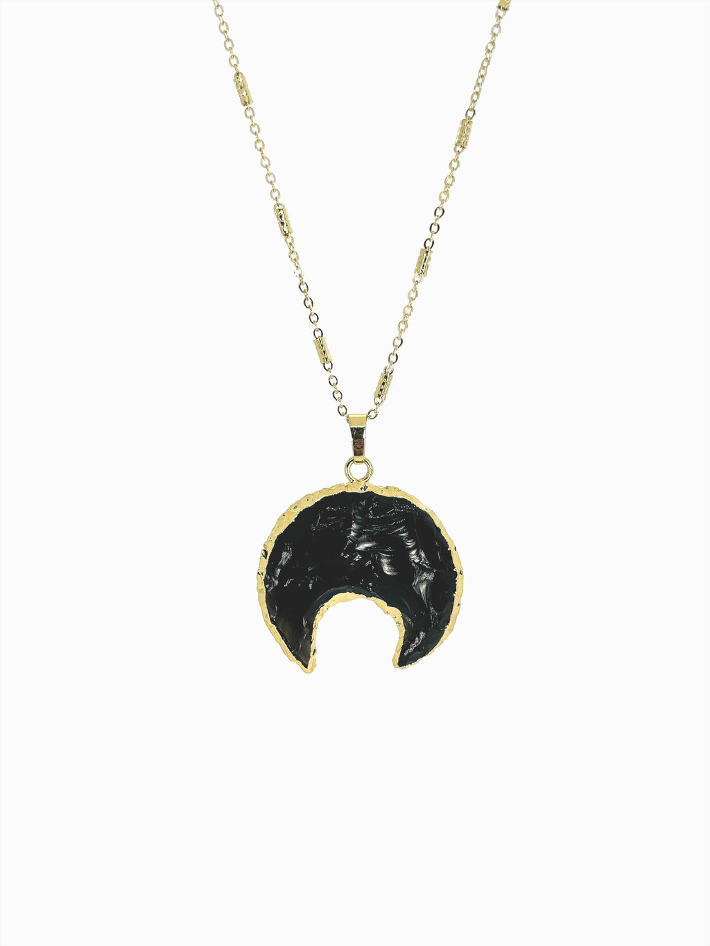 Black Moon Necklace