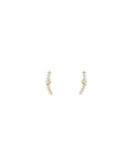 Crystal Row Studs