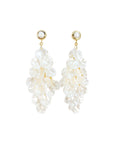 Pearl Petal Earrings