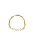 Golden Pearls Bracelet